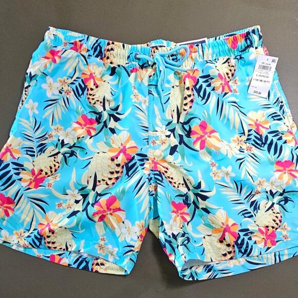 Macy's Club Room Swim Trunks - 7" Inseam - NWT - Large - Picture 1 of 2